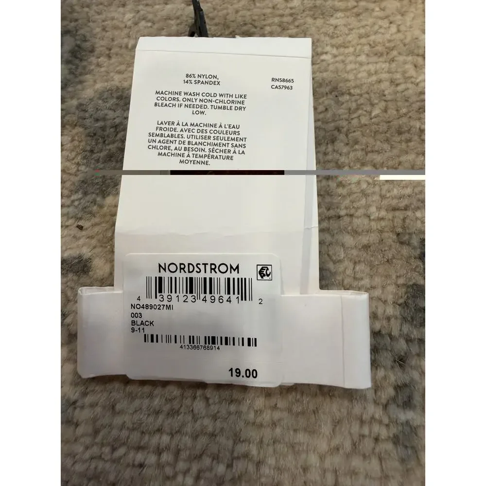 Nordstrom 11 Pairs Women's No Show Socks Sz 9-11